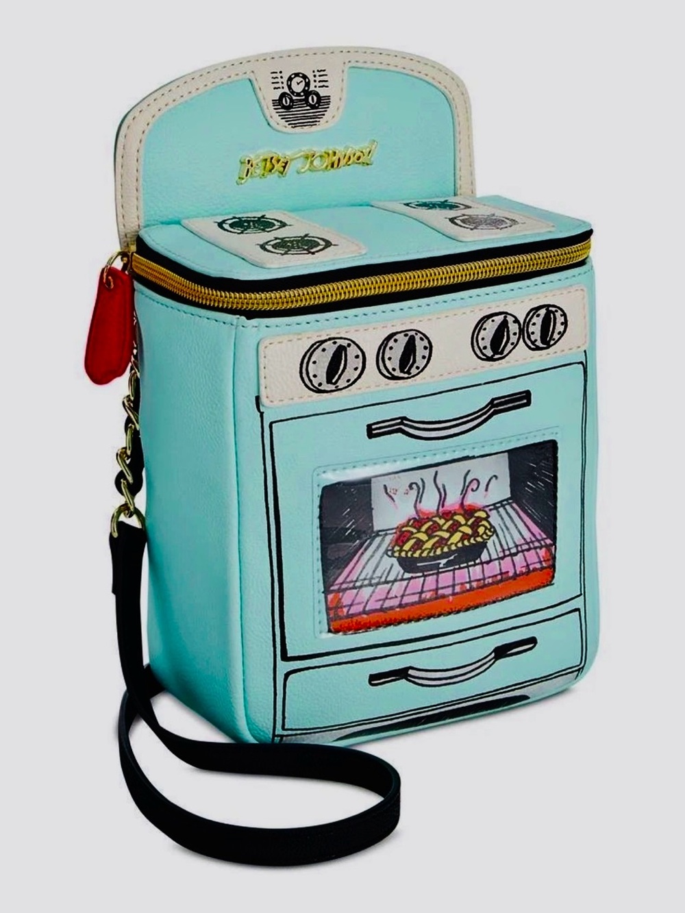 Betsey Johnson GIMME SOME L’OVEN Original 1st Release Mint Oven Retro Stove NWT